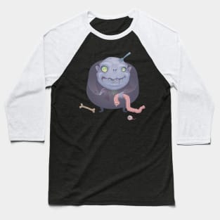 Blob Zombie Baseball T-Shirt